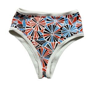 Aerie High Waisted Cheeky Swimsuit Bottoms Women Large